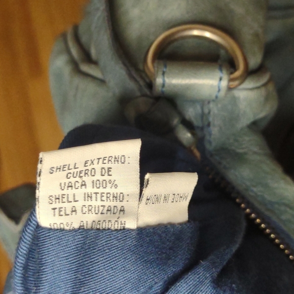 Johnny Was Bohemian Leather Hobo Purse - Picture 6 of 6